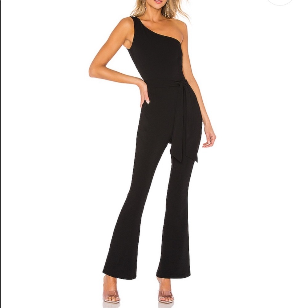 Superdown Black Jumpsuit